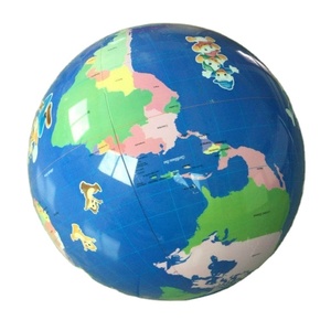 <span class=keywords><strong>Globe</strong></span> gonflable de conception créative en gros jouets de piscine de plage pour enfants sur le thème des animaux - Product Image 4