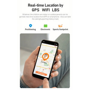 Appel de haute qualité anti-perte LBS suivi enfants montre intelligente téléphone SOS enfants montre intelligente avec traqueur <span class=keywords><strong>Gps</strong></span> et 4g étanche - Product Image 5