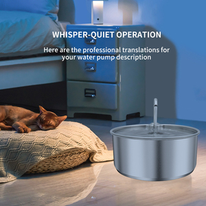 Dispensador de Água Moderno para Gatos e Cães, <span class=keywords><strong>Plug</strong></span> and Play, Água Fresca e Corrente para Gatinhos e Pequenos Animais, Atacado OEM - Product Image 5