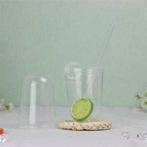 Vaso de plástico transparente para agua fría o caliente, para hookah, con logo personalizado impreso, venta al por mayor - Product Image 6