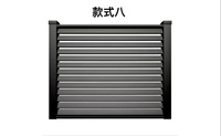 Para Protección y Seguridad, Valla de Privacidad de Aluminio Negra, Fácil de Montar sin Excavar, Panel Plano Horizontal