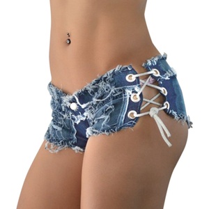 Shorts de Mezclilla para Mujer, Estilo Casual, Ajustados, Rectos, para Verano, Estilo Europeo Americano, Nuevos, Lavados - Product Image 2