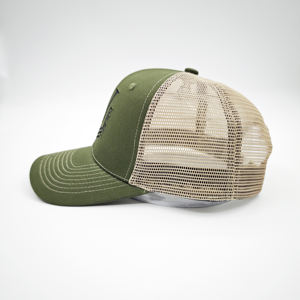 Casquettes de baseball en maille imprimée à 6 panneaux, personnalisées Richardson 112 Performance Beach Trucker, avec logo brodé - Product Image 4