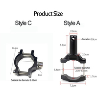 Support universel pour projecteur de moto et voiture, support d'extension pour éclairage auxiliaire, support de lampe fixe