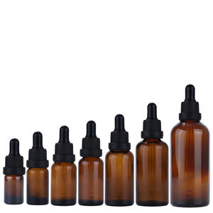 Botella de Vidrio Esmerilado de 30 ml para Esencia de Cuidado de la Piel, Botella de Aceite Esencial con Gotero de Goma de Color - Product Image 5