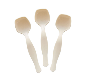 Biodegradable disposable plastic cutlery serving spoon PS 7" spoon