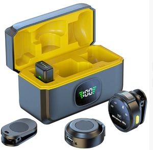 Mic 3 1 Micrófono Lavalier inalámbrico WM250 Conector tipo C para teléfono móvil Vlog Grabación <span class=keywords><strong>de</strong></span> video Micrófonos <span class=keywords><strong>de</strong></span> entrevista - Product Image 6