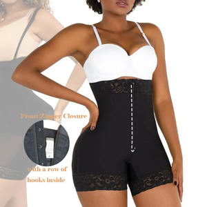 Lifting des fesses Shapewear Post Chirurgie Corset colombien Zipper Entrejambe Body Contrôle du ventre Femmes Shapers Ceinture post-partum - Product Image 1