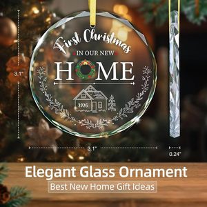 Ornements de Noël en verre en forme de cœur vierges en gros, personnalisables par impression UV, avec bords biseautés - Product Image 5