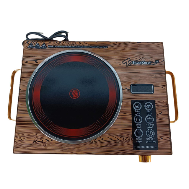 New 3500W High Power Gas Ceramic Stove Table Use Waterproof Panel Touch Control Household Cooker