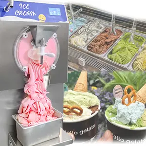 Yourtime 100L/H Factory price Maquina de helado duro fast cooling hard serve ice cream machine Sorbet Gelato Machine Italian Ice