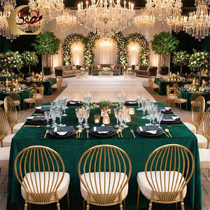 Modern Gold Stainless Steel Wedding Party Outdoor Hotel Banqueting <b>Chairs</b> for Living Room Apartment Use - Product Image 3