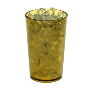 Glasses Plastic JC0008 Unbreakable Colored Polycarbonate Drink Ware Acrylic Juice Wine Glasses Plastic Cup