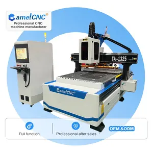 CNC router wood furniture making machine 1325/1530 3d wood carving cutting machine with linear or carousel tool changer