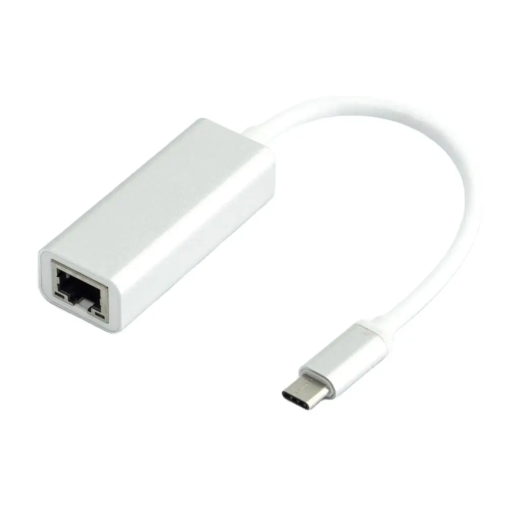 Adaptador USB C a Ethernet, adaptador de red gigabit tipo C/Thunderbolt 3 A RJ45