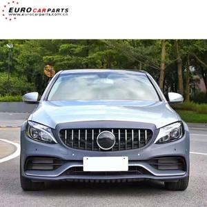 C classe W205 da vecchio a nuovo kit carrozzeria C43 set completo materiale PP con faro e fanale posteriore aggiornamento dopo <span class=keywords><strong>2019</strong></span> paraurti auto classe C - Product Image 1