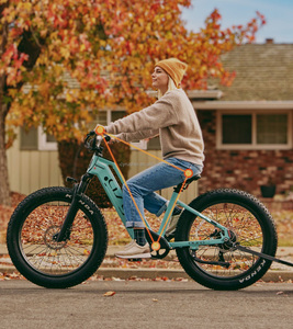 <span class=keywords><strong>Vélo</strong></span> <span class=keywords><strong>électrique</strong></span> de ville <span class=keywords><strong>tout</strong></span>-<span class=keywords><strong>terrain</strong></span> Aura pour femmes, 25 km/h, avec moteur de moyeu arrière 52V 15Ah, capteur intelligent - Product Image 4