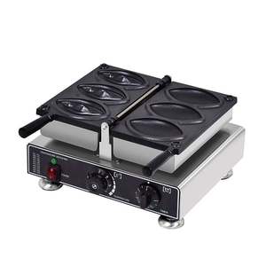 Máquina de gofres de agua giratoria Tubos automáticos con salida de aceite Lightning <span class=keywords><strong>Mcqueen</strong></span> Maker Hexagonal Honeycomb Double Headed Mini - Product Image 2