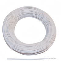 Fil chauffant électrique en spirale en silicone, fil chauffant, ligne chauffante, fil pour couverture électrique, fil pour incubateur, fil d'isolation pour serre