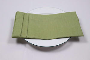 Elegante Servilleta de Lino Hecha a Mano para Mesa de Hostelería, 60x60cm, Dobladillo con Doble Costura para Hotel y Restaurante - Product Image 5