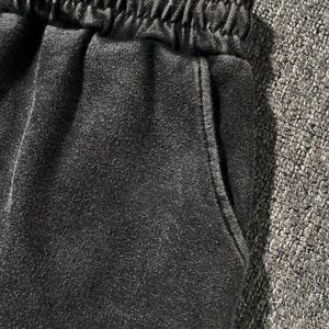 ชุดเซ็ตฮู้ดดี้และกางเกงขาสั้นพิมพ์ลายกราฟิกดิจิทัลสไตล์ฮิปฮอปวินเทจสำหรับผู้ชาย ไซส์ใหญ่  ชุดลำลองสำหรับเล่นบาสเก็ตบอลและออกกำลังกาย - Product Image 4