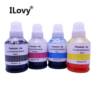 GI36 GI46 GI56 Bouteille de recharge d'<span class=keywords><strong>encre</strong></span> à base de colorant compatible avec <span class=keywords><strong>Canon</strong></span> GX7030 GX6030 GX6040 GX7040 <span class=keywords><strong>GX6050</strong></span> GX7050 <span class=keywords><strong>Encre</strong></span> à jet d'<span class=keywords><strong>encre</strong></span> pour imprimante à colorant - Product Image 1