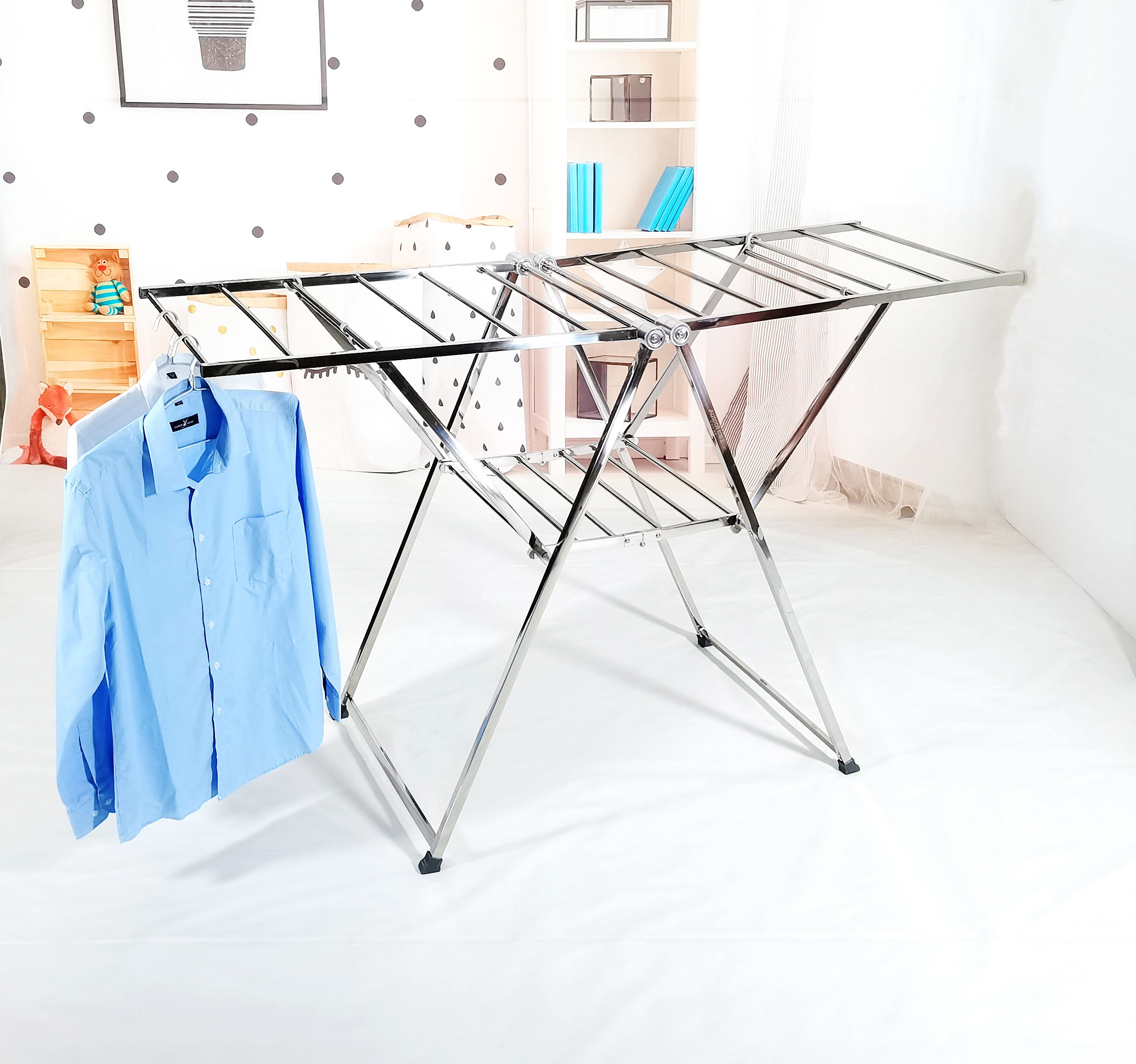Stainless Steel Peg Airer Target Target Foldable Clothes Dryer