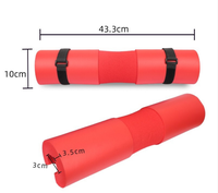 Coussinets d'épaule en mousse NBR pour haltères, coussinets d'épaule pour squats, coussinets de protection pour la musculation, équipement de protection contre les chocs et la pression des hanches