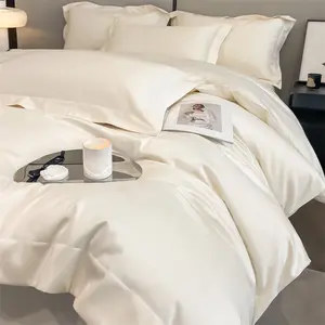 OEKO-TEX Ultra Smooth Easy Care Bedsheet Bedding Set Organic Bamboo Sheets Bamboo lyocell Bedding Set
