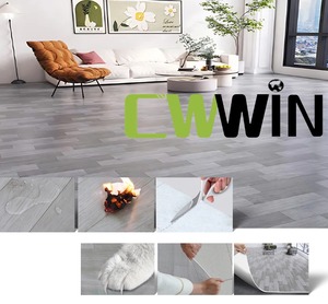 Lvt Sàn PVC Vinyl sàn cuộn/linoleum sàn cuộn để bán không thấm nước lỏng nằm khô trở lại tự dính Vinyl gạch - Product Image 4