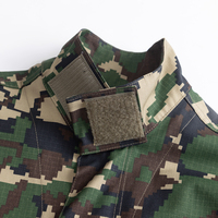 Combinaison uniforme tactique de camouflage numérique Jungle personnalisée avec veste et pantalon robustes conçus pour l'entraînement en plein air