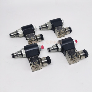 Vanne à cartouche hydraulique Gdhf Gdhf08 220h 228l, solénoïde à filetage externe en acier au carbone - Product Image 4