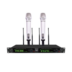 Sistema de micrófono inalámbrico profesional X9 Veida UHF de 200m con tecnología True Diversity, micrófono de diadema profesional para presentaciones en escenario. - Product Image 3