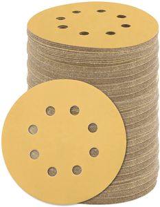 Paquete de 100 Discos de Lijado de 5 Pulgadas con 8 Agujeros y Velcro para Lijadora Orbital, Papel de Lija de Grano 120, 150, 180, 220, 240, 320, 400, 600, 800 - Product Image 6
