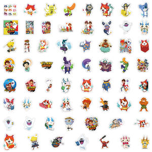 Autocollants <span class=keywords><strong>Yo</strong></span> Kai pour montre graffiti autocollants décoratifs pour bagages vente en gros d'autocollants de dessin animé pour enfants 60 pièces - Product Image 5