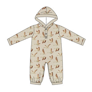 Ropa Infantil Occidental Personalizada de Boutique, Pijamas para Bebés, Sudadera con Capucha, Mono, Ropa de Dormir al por Mayor, Ropa para Hermanos Recién Nacidos, Nuevos Estilos - Product Image 6