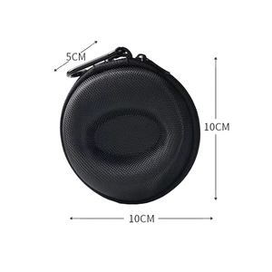 Tùy Chỉnh Người Đàn Ông Duy Nhất Của Sang Trọng Nhung Hộp Đồng Hồ Với Dây Kéo Đóng Cửa Vỏ Cứng <span class=keywords><strong>EVA</strong></span> Du Lịch Lưu Trữ Trường Hợp Món Quà Sang Trọng Cho Nam Giới - Product Image 3