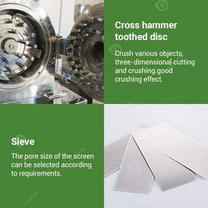 Ot yosun freze islak Pulverizer kakao Cw somun toz Grind baharat ticari ve kök değirmeni makinesi - Product Image 4