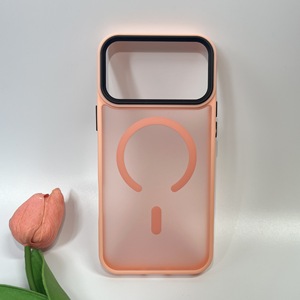 Custodia per iPhone 17 Pro Max Air di Lusso con <span class=keywords><strong>Design</strong></span> a Copertura Totale in TPU+PC, Finitura Opaca Effetto Pelle, Forte Magnete Anti-Caduta e Anti-Shock - Product Image 4