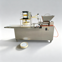 Machine à diviser et presser la pâte de grande capacité, machine à former des pâtes à pita, presse à diviser la pâte pour pain plat arabe
