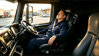 Sièges de conducteur de camion réglables en hauteur, durables et économiques, avec fonctions ajustables – Offre directe usine