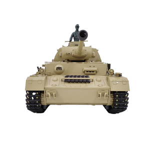 รถถัง COOLBANK รุ่นดัดแปลง 3859-1 รถถังเยอรมัน <span class=keywords><strong>Panzer</strong></span> IV F2 แบบ RC ขนาด 1/16 พร้อมระบบ IR+BB ควันจำลอง รีโมทคอนโทรล 2.4Ghz ของเล่นรถถัง ของขวัญ - Product Image 4