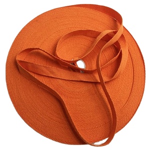 ริบบิ้นผ้าฝ้ายหลากสีแบบม้วนพร้อมขอบเย็บขอบผ้า สำหรับตกแต่งกระเป๋าและอุปกรณ์เสริม - Product Image 5