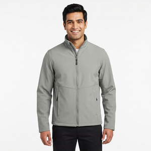 Veste softshell personnalisée avec logo pour homme 2026, veste coupe-vent en polaire imperméable de haute qualité pour l'hiver, veste pour homme - Product Image 1