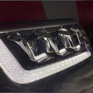Faros Delanteros LED de Alto Rendimiento con 3 Lentes para <span class=keywords><strong>Toyota</strong></span> Land Cruiser LC200 FJ200, Faros Delanteros 2012-2015, Plug and Play, LC200 - Product Image 4