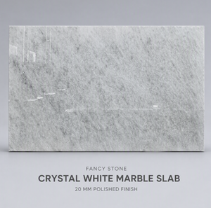 Lastra di Marmo Bianco Cristallino FANCY STONE, Lucidata e Retroilluminata, <span class=keywords><strong>Pietra</strong></span> <span class=keywords><strong>Naturale</strong></span> per Isola Cucina di Lusso, Parete Decorativa e Design Bar - Product Image 1