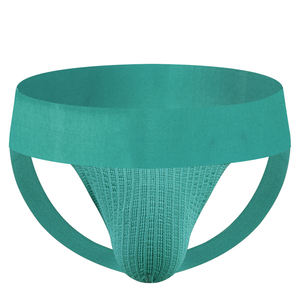 Sexy Herren-Unterwäsche „Bear“ Jockstrap mit 4,5 cm Bund, Einfarbig, Günstiger Preis, Niedrige Taille, Atmungsaktive Baumwolle, Sexy <span class=keywords><strong>Gay</strong></span>-Jockstrap für Männer - Product Image 2
