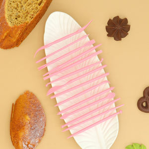 Mini outils de sculpture de fondant en plastique pour les artistes de gâteaux Essentiels de décoration de gâteaux axés sur les détails - Product Image 5