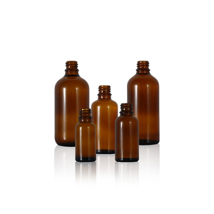 Botellas de Vidrio Ámbar Oscuro con Gotero, 30ml, 5ml, 10ml, 15ml, 20ml, 50ml, 100ml, Botellas para Tinturas, Marrón, Herméticas, para Aceites Esenciales - Product Image 4