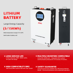 แบตเตอรี่ลิเธียมไอออน Li Sun Home Power 51.2v 48v 200ah 300ah 10kwh 15kwh แบตเตอรี่ลิเธียม 10kw 15kw สำหรับระบบโซลาร์เซลล์ - Product Image 2